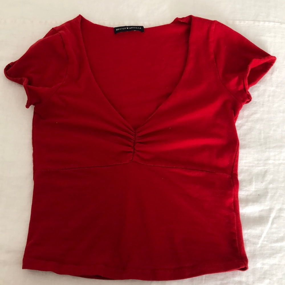 v-neck top